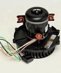 Straight Swap Furnace Draft Inducer Blower Motor Solid Replacement For Gas Heating Gear Direct Fit showing wiring and base details.