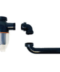 No Mess Money Saving P Trap 2 Pack In Black And Transparent Easy To Install Under Sink Plumbing Upgrade components display