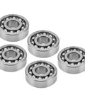 5 of 10 Pieces 1201 Double Row Self Aligning Ball Bearings Open Type Standard Cage Radial Bearing For Gearboxes Rollers Conveyors And Industrial Machinery Heavy Duty Smooth Spin