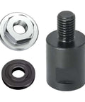 Universal Grinder To Drill Adapter Converter with M14 to M10 connectors and stable shaft, ideal for angle grinder and hand drill use.