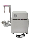 Industrial Workhorse Automatic Coil Winder For Cable Spools, Handles 0.1 To 1.2 Mm Wire, 400 Watt Motor, precise rear view with cable attachment.