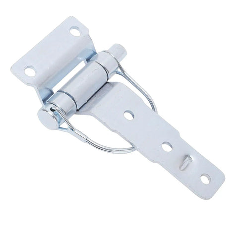 Heavy Duty Detachable Steel Trailer Door Hinges With Zinc Plating Rock Solid Rust Proof close-up view showing hinge mechanism.