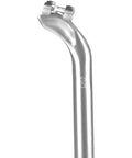 Close-up of Grand Cru Long Setback Seatpost MKII with 30.2mm Offset and 27.2mm Diameter One-Piece Aluminum Lightweight 301g