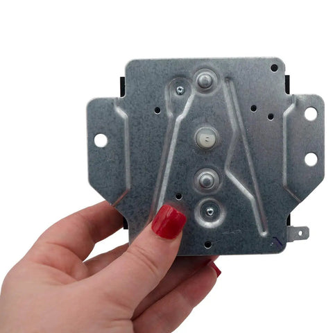 Back view of W10185976 Clothes Dryer Timer Replacement 230VAC 60Hz Model Specific Not Universal Black 8 Terminals