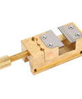 Hassle Free Copper Watch Repair Vise Clamp With Lock Tight Mini Bench Vice Grips For Watchmakers And Jewelers Featuring Smooth Tube And Flat Clamps For Quick Diy Workshop Assembly Projects, compact design with precision jaws.