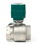 Heavy Duty Motorized Ball Valve 2 Inch Full Port 304 Stainless NSF Certified Electric Ball Valve 9 24V AC DC 2 Wire Auto Return