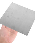 Heavy Duty Stainless Steel Square Sheet Metal Plate 200X200X2Mm solid in hand showing grit resistant surface and precision edges.