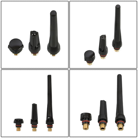 90 Piece TIG Welding Torch Repair Kit With Stubby Gas Lens And Alumina Nozzles Glass Cups For WP17 WP18 WP26 torch parts