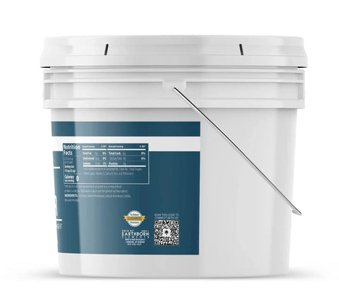 Side view of Double Acting Baking Powder In A Resealable Bucket For Cookies Cakes Muffins Biscuits And Pancakes The All Purpose