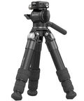 Pro Grade Carbon Fiber Tabletop Tripod Kit With 17 Inch Compact Desktop Design Built In Arca QR Plate
