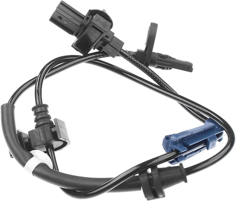 Premium Grade Front Left And Right Abs Speed Sensors For Honda Crv 2014 Through 2016 2.4L Motor wiring harness close-up view.