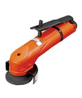 Pro-Grade Pneumatic Angle Grinder Air Powered Metal Polisher with durable orange body for precision grinding and polishing tasks.