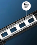 Close-up of Two Pack Drawer Slides 10 To 16 Inch, Smooth Glide Cabinet Runners, Full Extension Metal Drawer Guides With Quiet Operation