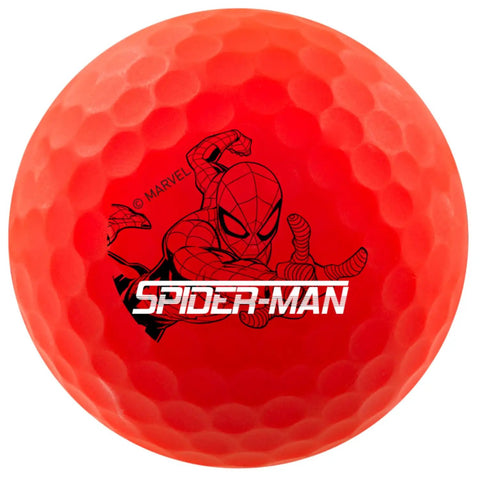 Vivid Marvel Golf Ball Gift Set Five Pack With Officially Licensed Captain America Hulk Iron Man Thor Spider Man Designs