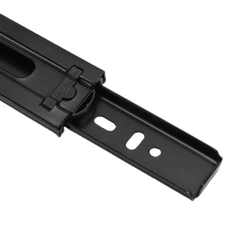 Close-up of 12 Inch Full Extension Drawer Slides Side Mount Rails 100 Lb Heavy Duty Ball Bearing For Kitchen Cabinets, Vanities, And Desks