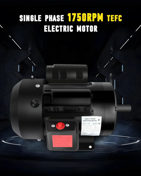 Premium 5Hp Air Compressor Motor Built Like A Tank For Farm Duty Hustles Smooth 1750Rpm TEFC Enclosure single phase electric motor