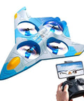 Mini Kids Drone With Altitude Hold And 6 Axis Gyro, LED Lights, Remote Or Smartphone Control, Quadcopter close-up view