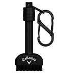 Mini-Mag Magnetic Club Brush for Golf, Compact Groove Cleaner With Detachable Magnet, Durable Nylon Bristles, Quick Release Handle