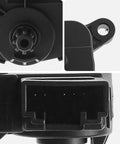 Main HVAC Air Door Actuator Replacement For Chrysler 200 2015 2017 And Jeep Cherokee 2014 2020 showing connector and gear details