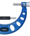 Outside Micrometer For General Purpose Precision Measurement With 3 To 4 Inch Range And Vernier 0.0001 Inch Graduations