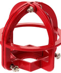 Knockout Pro Grade Heavy Duty Fire Sprinkler Head Guard Cover Protector Cage For Ceiling Impact Defense Hit Proof Metal Shell in red