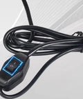 Handy Cordless Oil Transfer Pump With Battery Powered Design For Easy Liquid Flow Control, switch and cord detail.