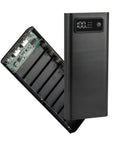 Totally Legit Battery Pack Enclosure With Dual USB Charging Ports For Fast Charge Power Bank Shell And Badass DIY Electronics Case For Weekend Adventures, showcasing internal components and exterior design.