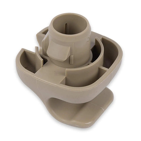 Beige Sun Visor Hook Clip Bracket Hanger For Honda Accord Civic CR-V Odyssey Pilot Ridgeline, rugged ABS plastic