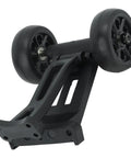 High Precision Wear Resistant RC Wheel Set With Shaft Hub For 1 8 Scale RC Cars showing wheels and support structure
