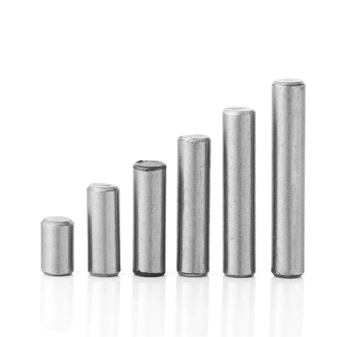 10 Pcs Heavy Duty Bearing Steel Cylindrical Pins Dowel Pins Positioning Pins Set With Diameters From 5.5mm To 20mm And 11mm Length
