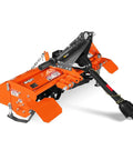 48 Inch Tractor Rotary Tiller Attachment For 3 Point Cat 1 Hitch Chain Drive PTO Shaft Included With Shear Bolt 15 To 35 HP Manual Offset Up To 4 Inches LRT48 tool