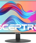 27 Inch IPS Monitor With Built In Speakers, 1080p Resolution, 75Hz Refresh Rate, HDMI And VGA, Wide Viewing Angles, Black Frame