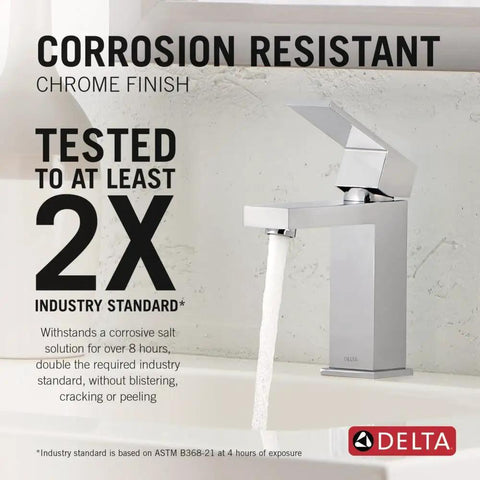 Matte Black One Hole Bathroom Faucet For Vanity With Easy Install No Fuss Sleek Modern Sink Tap Push Pop Drain Assembly Included Fits 1 Or 3 Hole 4 Inch Install Deck Plate Included showcasing corrosion resistance