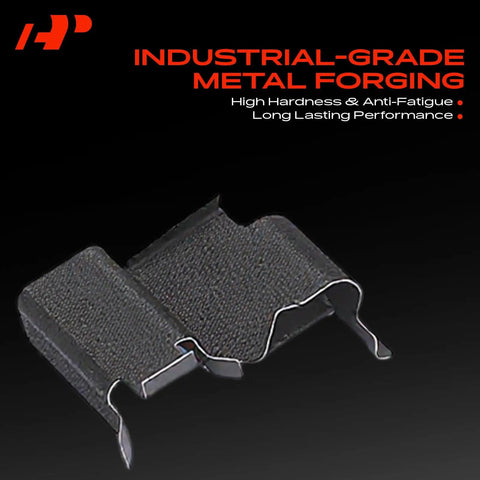 Heavy Duty Rear Side Disc Brake Hardware Kit Compatible With Toyota Tundra 2007 To 2021 And Sequoia 2008 To 2022 Plus Lexus Lx570 Models From 2008 Through 2021 For Smooth Stopping Power And Reliable Ride Quality, metal clip