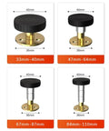 Adjustable Furniture Feet Set Of 12 With Threaded Legs For Beds Cabinets Sofas Various Sizes 33mm-110mm Displayed