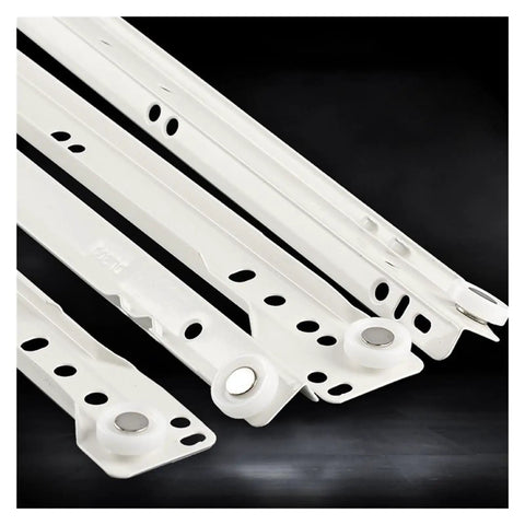 Ultra Quiet Furniture Pulley Kit For Two Section Cabinets With Keyboard Roller, Table Chute, Cabinet Rails And Drawer Slides