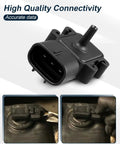Toyota Tacoma 2001 Fuel Vapor Pressure Sensor Replacement 89460 04020 8946004020 Upgrade With Real Time Vapor Pressure Monitoring For Accurate Emissions Control And Keep Your Engine Running Smooth, black 3-pin plastic sensor