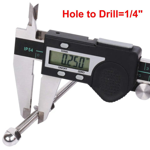 Caliper measuring 50 Pack 1/8 Inch Stainless Steel Cable Railing Swage Threaded Stud End Fittings for 2x2 Wood or Metal Posts