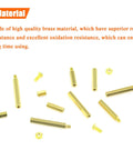 Brass M2 Spacers And Screws Kit 322 Piece Set With 10 Sizes Of Female To Female Hex Standoffs M2x5mm Screws for PCBs