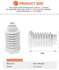 Dryer Leveling Feet Set 49621 AP4295805 Replacement For Whirlpool And Kenmore Dryers, shown with 1.8 inch dimensions and specifications.