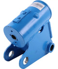 Hydraulic Platform Rotate Actuator Replacement For Boom Lift SX-150 SX-180 Tough As Nails Workhorse Spare Part, blue actuator close-up.