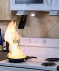 Black Automatic Cooktop Fire Suppression Microhood Vent Pack Of 10 Knocks Down Kitchen Flames Fast during cooking flames.