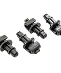 Set Of Four Black Sliding Door Sun Shade Clip Hooks For Honda Odyssey 2005 Through 2010 Rear Doors Replacement Kit