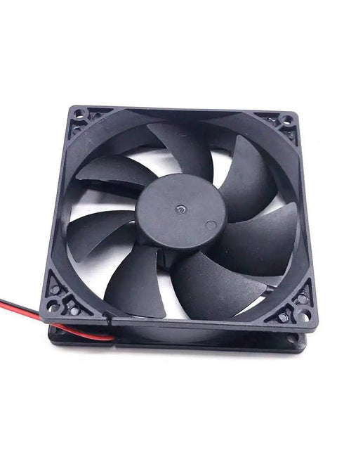 Heavy Duty 90mm Axial Cooling Fan Delivers Beefy Airflow To Computer Chassis On Reliable 12V Dc Power Featuring Rugged Construction And Silky Smooth Running Hassle Free Swap In Upgrade