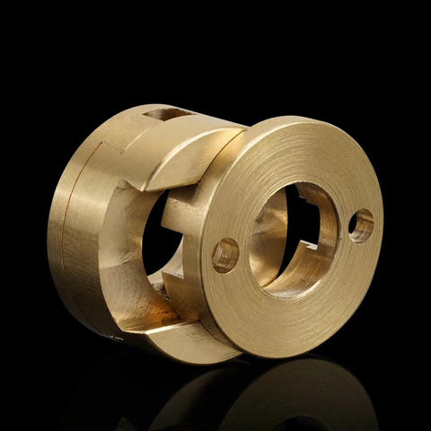 Super Sweet 18mm Z Axis Coupler Fit For CR10 S4 S5 Ender3 Pro V2 And CR10S Models To Upgrade Your T8 Screw Setup Without Any Trouble At All brass coupler