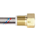 Two Pack Brass One Way Check Valve One Half Inch Female To One Half Inch Male Thread Backflow Preventer for gas and liquids