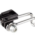 Center Fork Headlight Bracket For Bikes, Free Up Handlebar Space With Fork Crown Mount, Adjustable Beam Angle For Precise Road Visibility