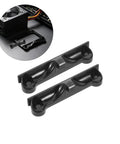 Five Pairs CPU Cooler Backplate Bracket Kit With Plastic Mounting Retention Clips For Motherboard Sockets Spare Parts For Heatsink Installation Backups For DIY Builders And Pros Wide Compatibility, black plastic brackets