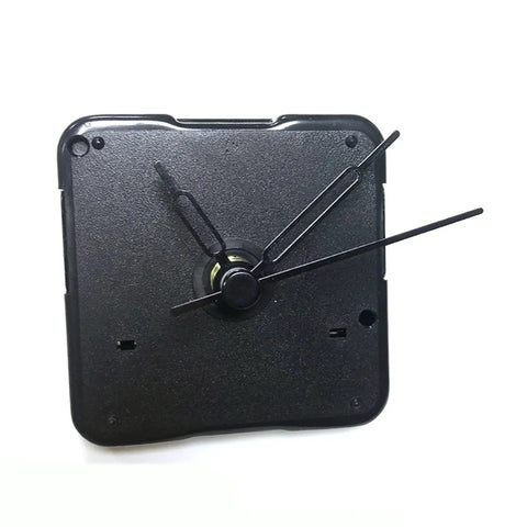 Clock Movement Replacement Part For Wall Clocks, Battery Operated Quartz Repair Kit, black square mechanism, DIY accessory