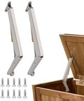 Beefy 200N Gas Strut Hinges for Heavy Lids Smooth Slow Close and Soft Close Quiet Controlled Operation with screws and installation